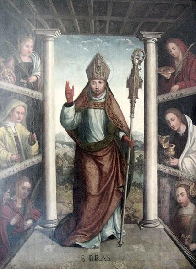 unknow artist Saint Bras oil painting image